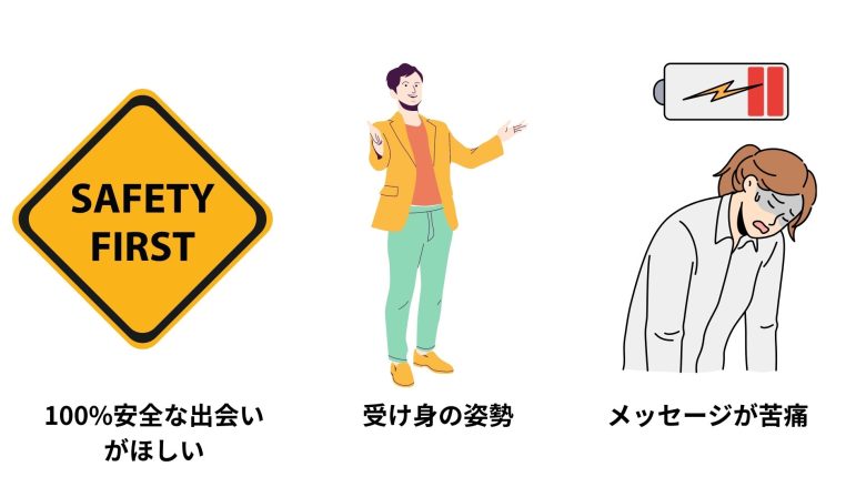 マッチングアプリやらないほうがいい男の特徴